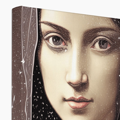 A hardcover book featuring a picture of the nun and her face.