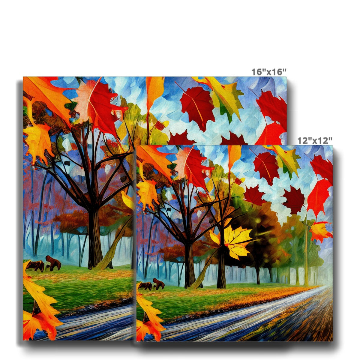 Autumn Splendor - Canvas – artAIstry