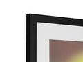 A close up of a picture frame on a display screen with a white background.