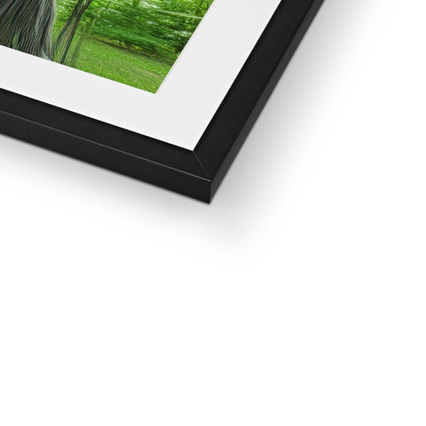 the picture is a shot of a person from a photo frame in a white frame