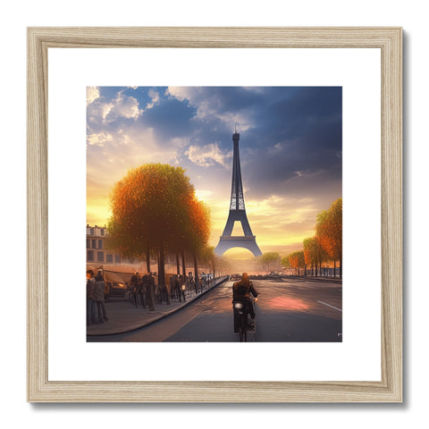 An art print of an animated picture with different objects in a frame for sale.