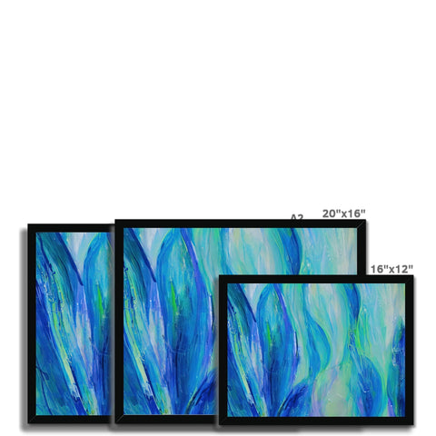 a picture of a rectangular tile display wall with a glass screen and two small paintings are