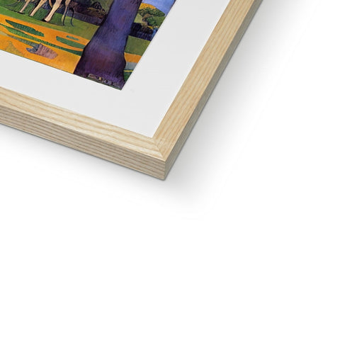 a picture showing artwork on a picture frame holding a piece of furniture