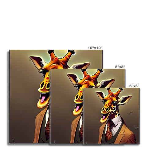 Several giraffes with heads tilted down standing near a wall near a bush.