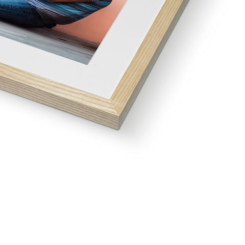 a picture of a wooden frame that is on a picture book,