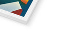 A folder with picture of paper on top of a white tablet.