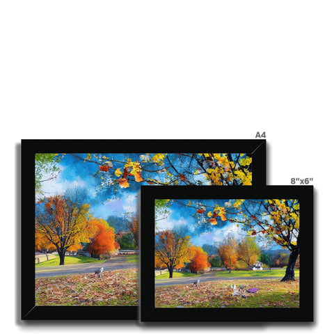 There are three different images on a picture frame with multiple monitors.