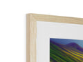 A picture of a wood frame that is on top of a picture frame.