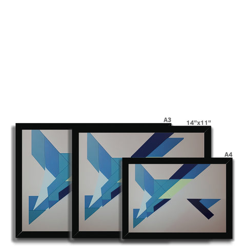 a rectangle plate with three monitors on it a triangle with two of them on top of