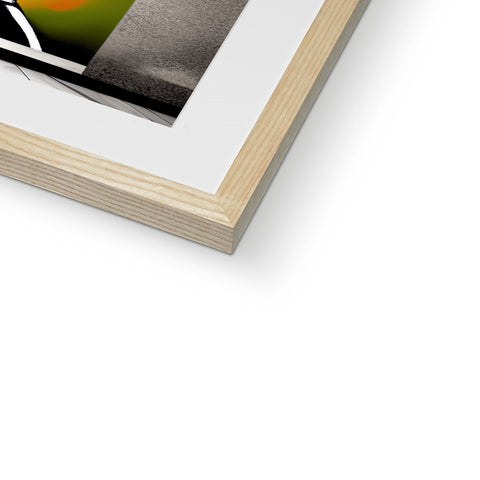 A photo of an abstract image of a book behind a white background.