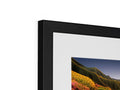 a white picture frame with a colorful image on it