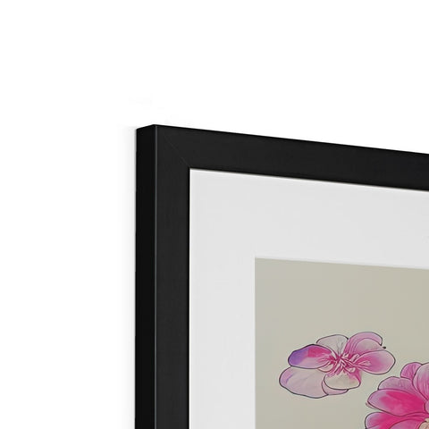 Several colored photo frames are used to arrange colorful art on a white picture frame.