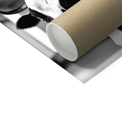 A black and white photo of a toilet paper roll on a toilet roll.
