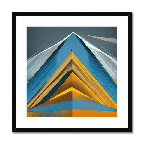Art print of a boat with sailboats on it sitting against a wall