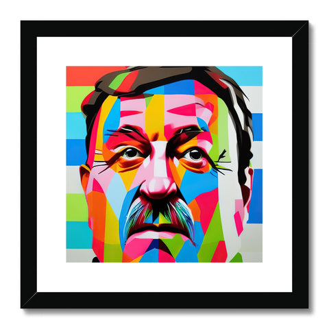 A framed print of the famous painting “The Walt.” on a