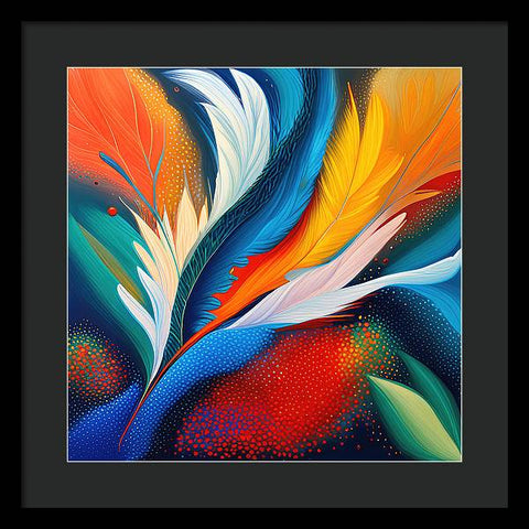 Beautiful Colorful Bird Painting Traditional - Canvas Print – artAIstry