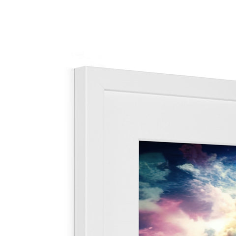 A picture frame with two photographs on it that say "IMAC