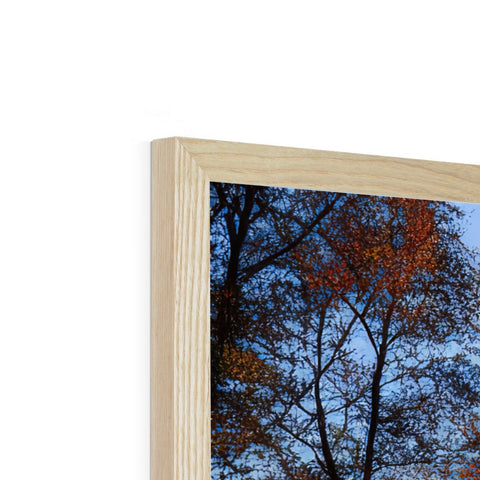 A picture frame with a picture on top of it in a wood background.