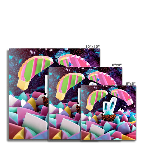 A deck of colored umbrella with a few different umbrella designs.