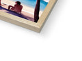 a photo frame with wooden image in an  album with a book, a picture of