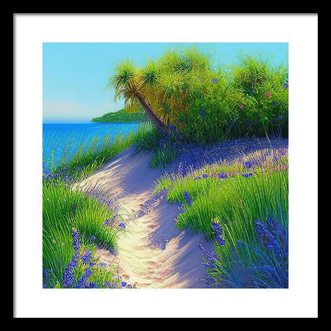 Beach Paradise - Framed Print