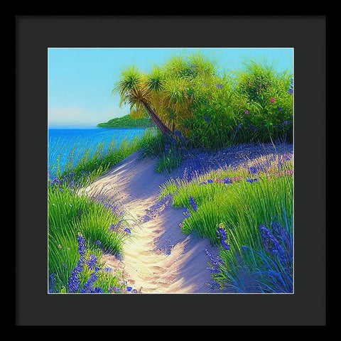 Beach Paradise - Framed Print