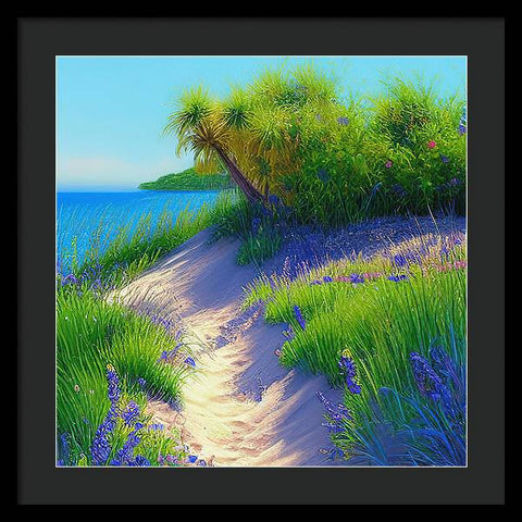 Beach Paradise - Framed Print