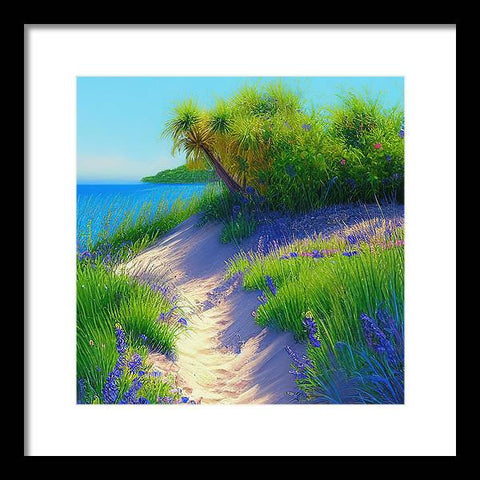 Beach Paradise - Framed Print