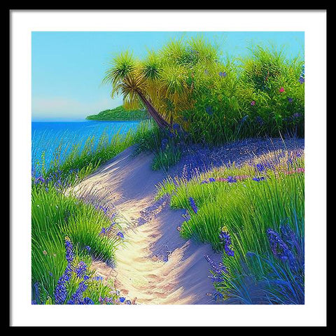 Beach Paradise - Framed Print