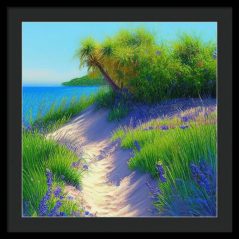 Beach Paradise - Framed Print