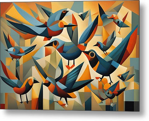 Bird Art 0010 - Metal Print