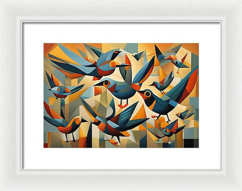 Bird Art 0010 - Framed Print