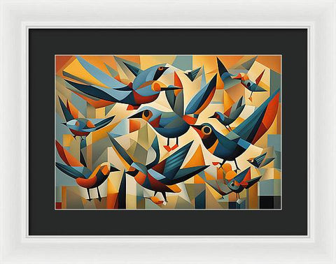 Bird Art 0010 - Framed Print