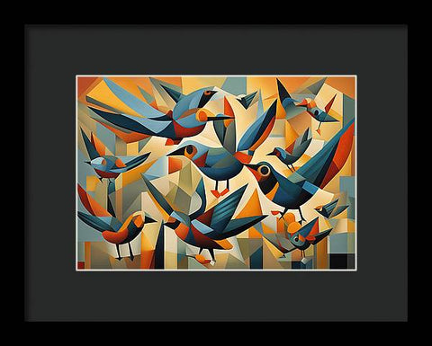 Bird Art 0010 - Framed Print