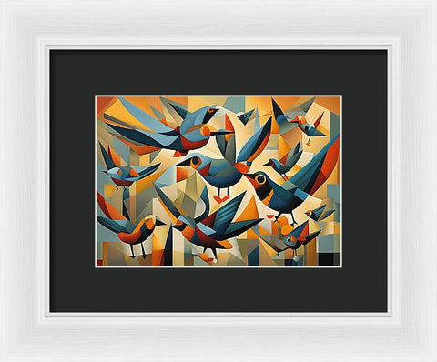 Bird Art 0010 - Framed Print