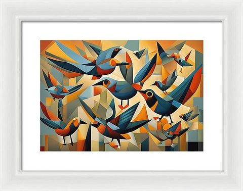 Bird Art 0010 - Framed Print