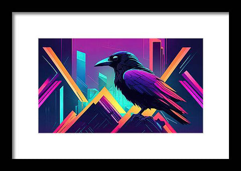 Bird Art 0011 - Framed Print