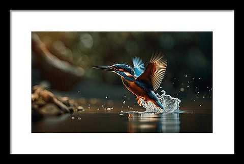 Bird Art 0012 - Framed Print