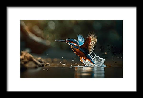 Bird Art 0012 - Framed Print