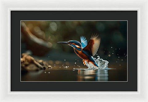 Bird Art 0012 - Framed Print