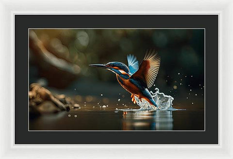 Bird Art 0012 - Framed Print