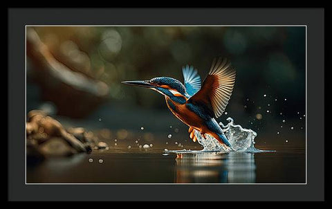 Bird Art 0012 - Framed Print