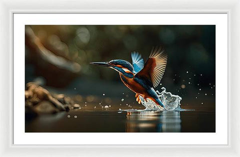 Bird Art 0012 - Framed Print