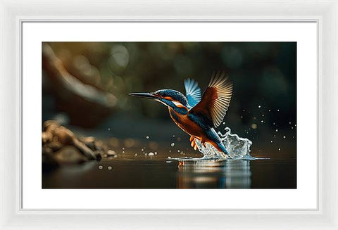 Bird Art 0012 - Framed Print