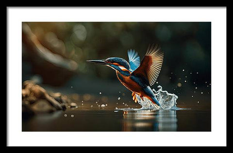 Bird Art 0012 - Framed Print