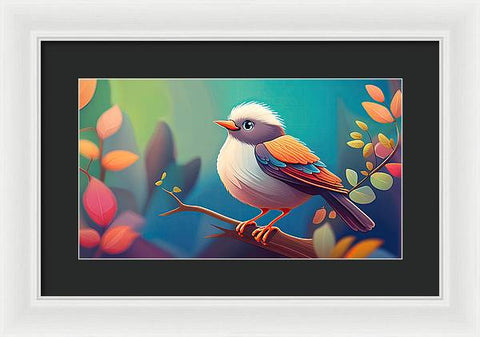 Bird Art 0013 - Framed Print