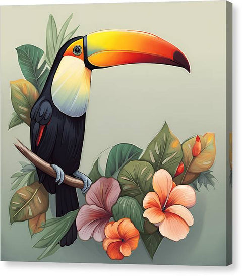 Bird Art 0016 - Canvas Print