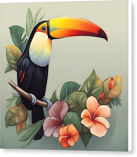 Bird Art 0016 - Canvas Print