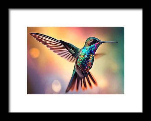 Bird Art 0019 - Framed Print