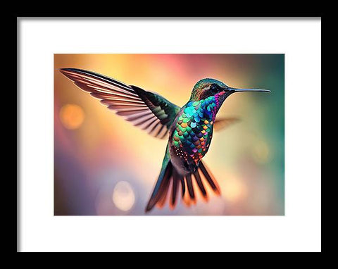 Bird Art 0019 - Framed Print